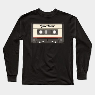 Little River / Cassette Tape Style Long Sleeve T-Shirt